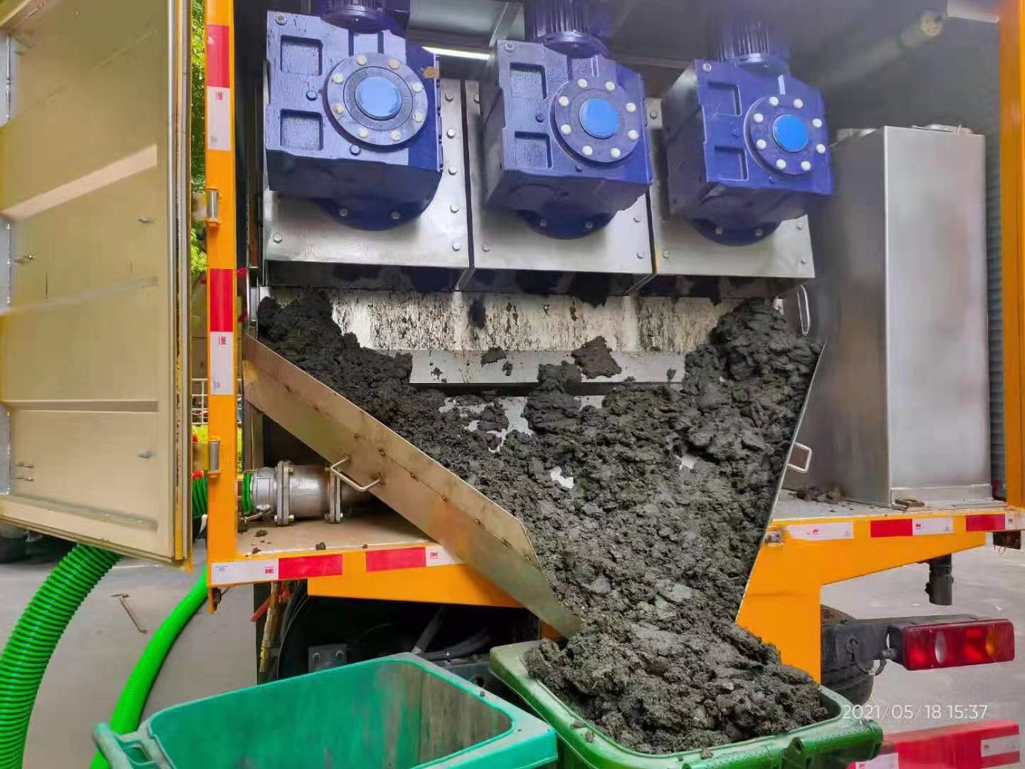 崖州化粪池清掏城市维护站-泥浆净化干湿分离处理